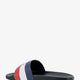 Basile rubber sandals with front logo patch