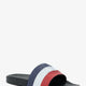 Basile rubber sandals with front logo patch