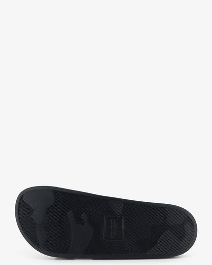 Basile rubber sandals with front logo patch