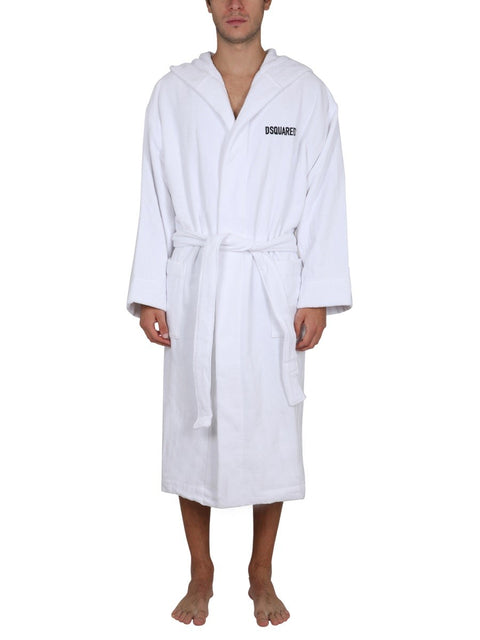 BATHROBE WITH LOGO