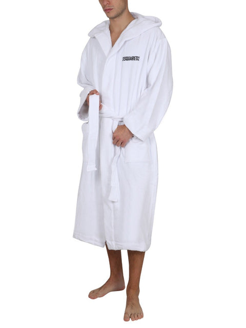 BATHROBE WITH LOGO