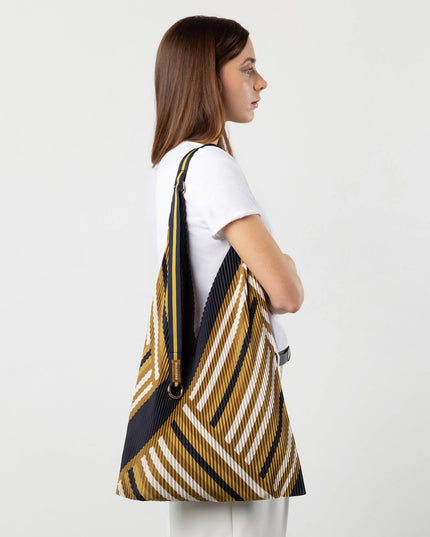 💟 Plissierte Tasche GRACE BROWN Y BAG