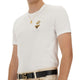 "BEE AND CROWN" EMBROIDERED T-SHIRT