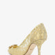 Bellucci lurex lace pumps