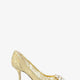 Bellucci lurex lace pumps