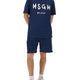BERMUDA SHORTS WITH EMBROIDERED LOGO