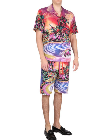 BERMUDA SHORTS WITH HAWAII PRINT