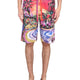 BERMUDA SHORTS WITH HAWAII PRINT