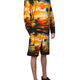BERMUDA SHORTS WITH HAWAII PRINT