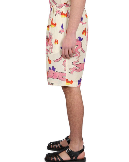 BERMUDA SHORTS WITH PRINT