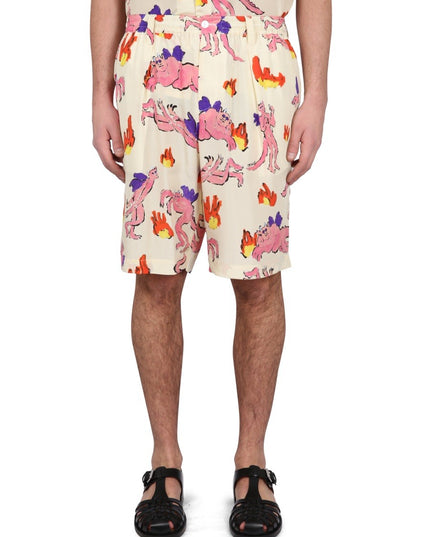 BERMUDA SHORTS WITH PRINT