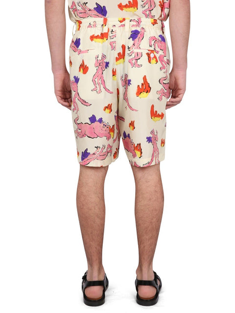 BERMUDA SHORTS WITH PRINT
