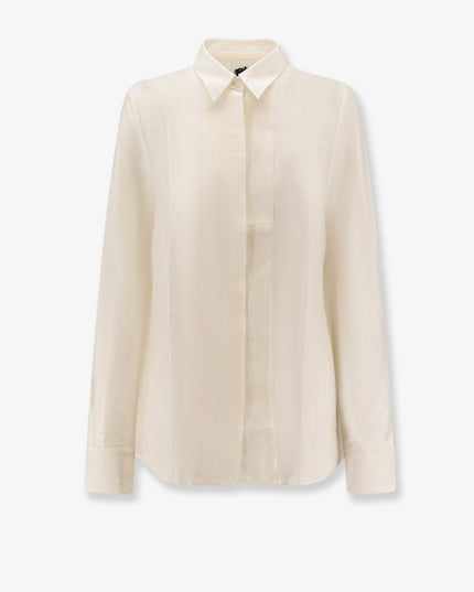 Bisina Wednesday lyocell, silk and wool shirt