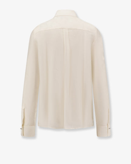 Bisina Wednesday lyocell, silk and wool shirt