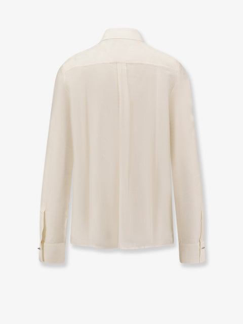 Bisina Wednesday lyocell, silk and wool shirt