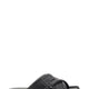 BLACK LEATHER SANDAL