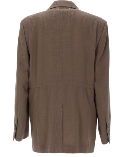 BLAZER DOPPIOPETTO IN LANA