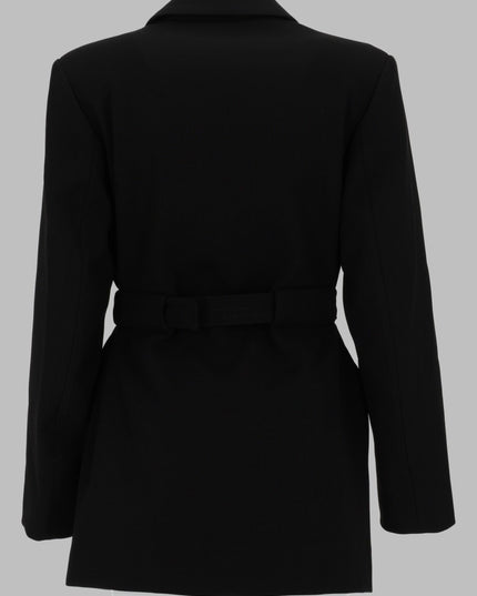 BLAZER IN CREPE CON CINTURA