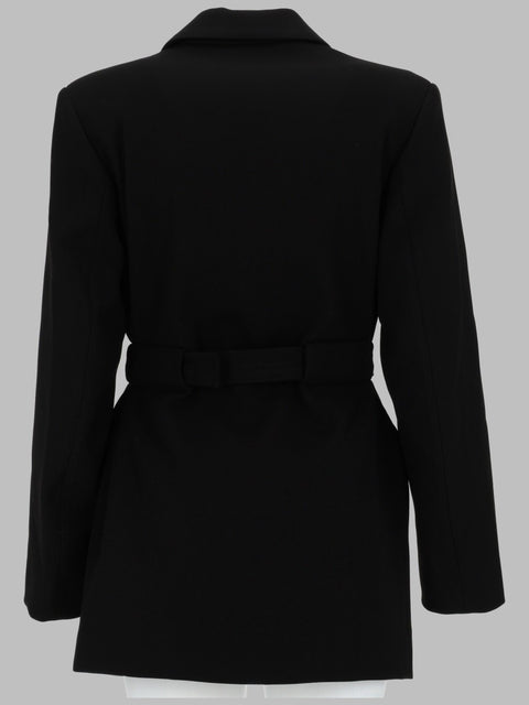 BLAZER IN CREPE CON CINTURA