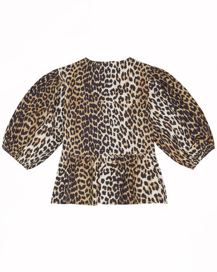 BLOUSE WITH "ANIMALIER" PRINT