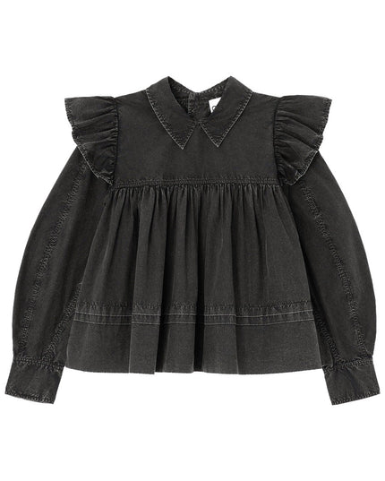 BLOUSE WITH COLLAR