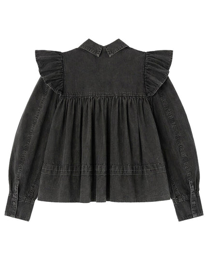 BLOUSE WITH COLLAR