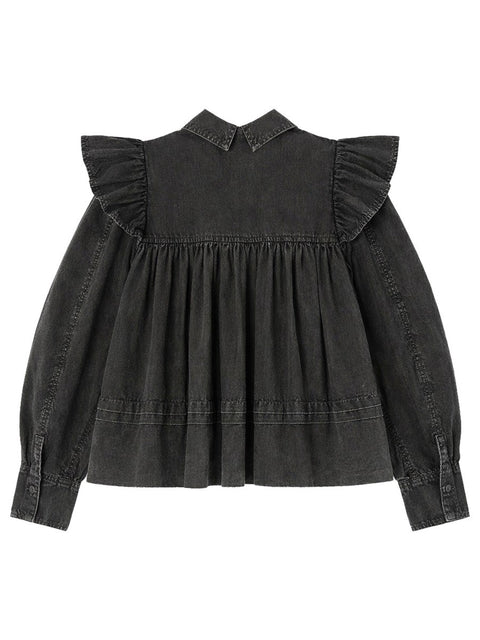 BLOUSE WITH COLLAR