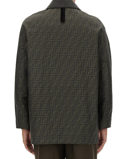 BLOUSON IN JACQUARD "FF"