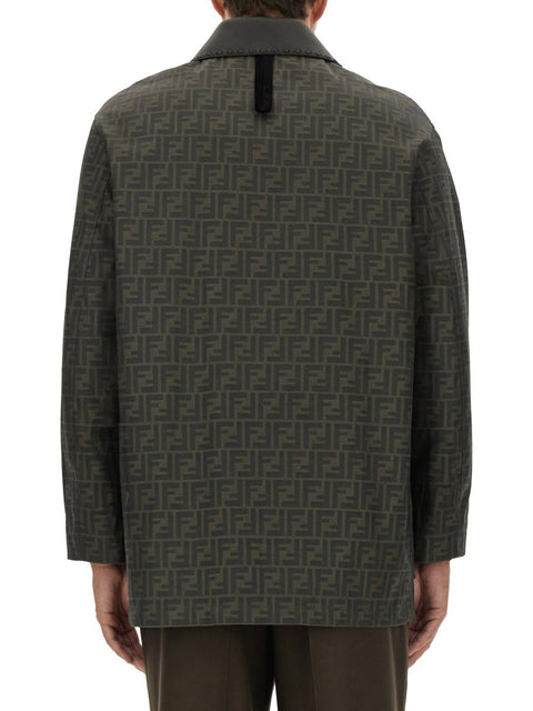 BLOUSON IN JACQUARD "FF"