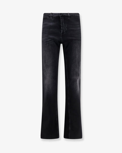 Blue denim jeans with Nastro Web profiles