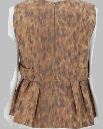 BLUSA IN COTONE CON STAMPA