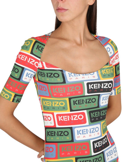 BODYCON DRESS 'KENZO LABELS'