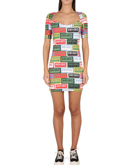 BODYCON DRESS 'KENZO LABELS'