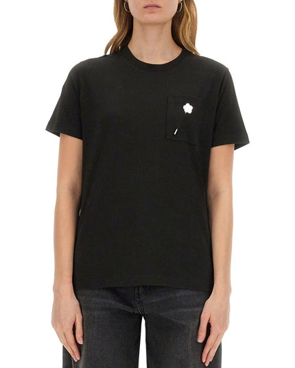"BOKE FLOWER PIN" T-SHIRT