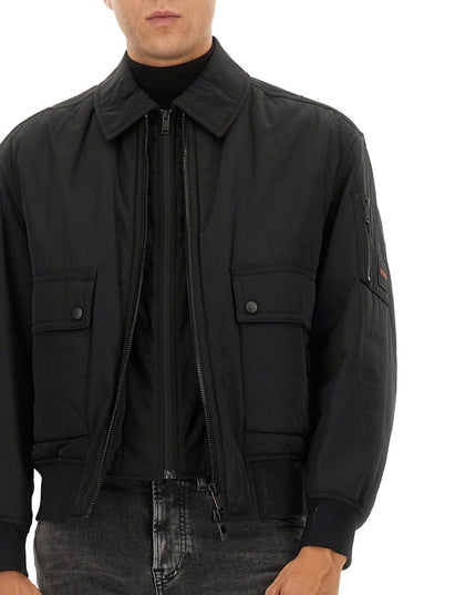 BOMBER JACKET WITH REMOVABLE LINING