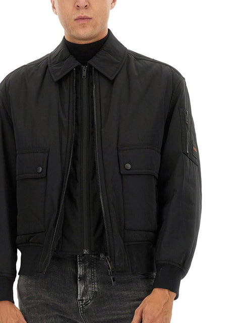 BOMBER JACKET WITH REMOVABLE LINING