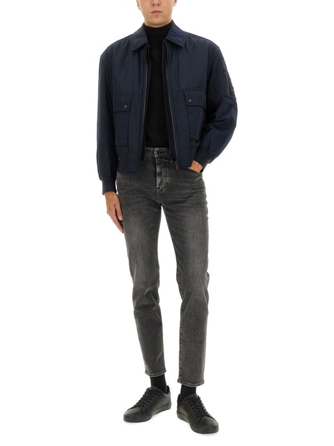 BOMBER JACKET WITH REMOVABLE LINING