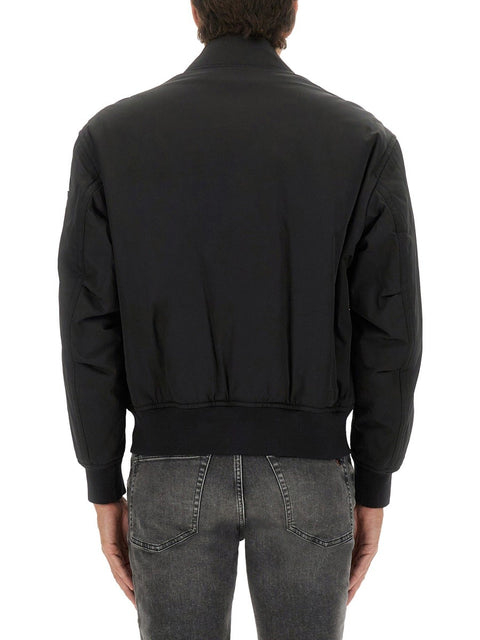 BOMBER JACKET WITH REMOVABLE LINING