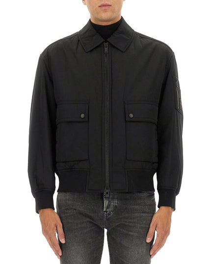BOMBER JACKET WITH REMOVABLE LINING