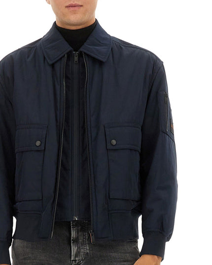 BOMBER JACKET WITH REMOVABLE LINING