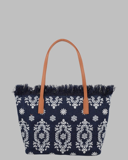 BORSA "CITY" MEDIUM CON FRANGE