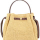 BORSA "ROMY" A SECCHIELLO IN PAGLIA
