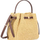 BORSA "ROMY" A SECCHIELLO IN PAGLIA