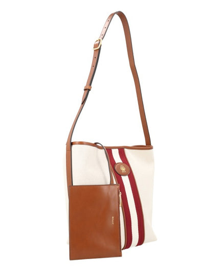 BALLY SIGN Stripe Shoulder Bag