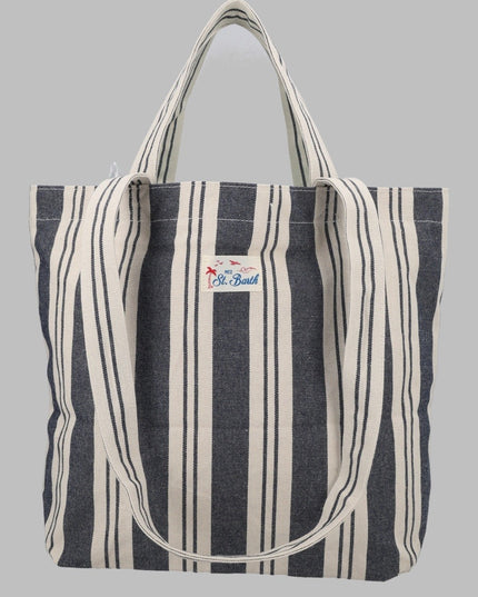 BORSA TOTE ESSENTIAL BEACH IN COTONE