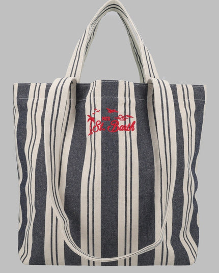 BORSA TOTE ESSENTIAL BEACH IN COTONE