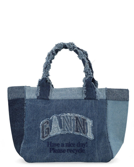 BORSA TOTE MEDIUM IN DENIM