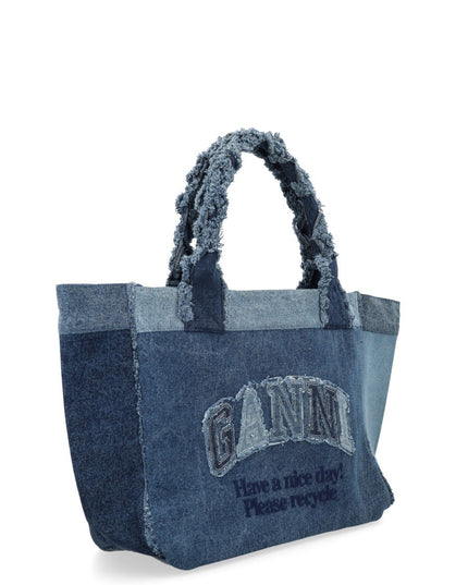 BORSA TOTE MEDIUM IN DENIM