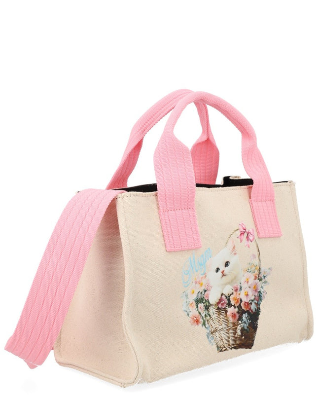 BORSA TOTE SMALL CON STAMPA