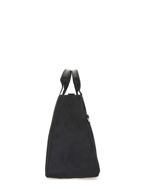 BORSONE IN NYLON CON LOGO
